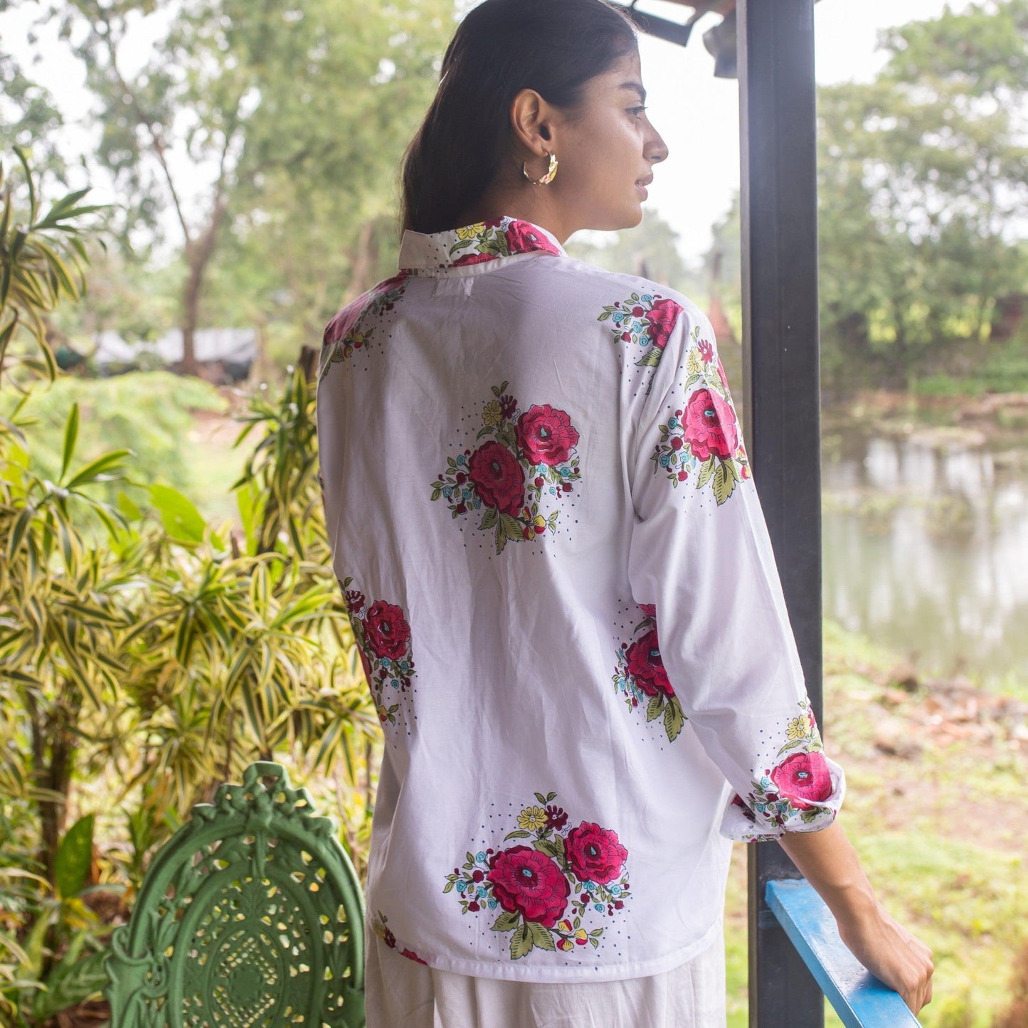 Kentish Rose Shirt-Shirts-House of Ekam